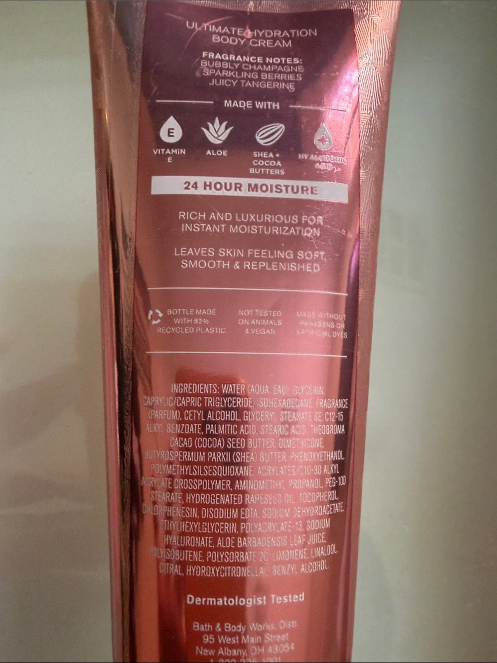 Bath & Body Works Champagne Toast Body Cream - Rose Gold